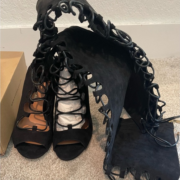 River Island Knee High Boots - Picture 3 of 5